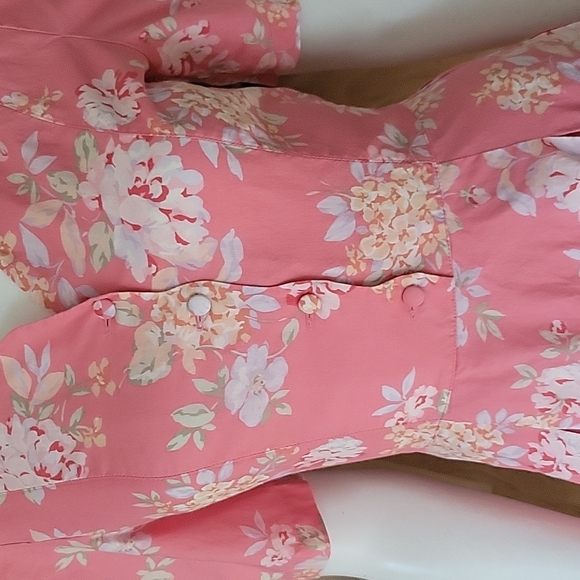 Vintage Laura Ashley Floral Print Cotton Dress - Picture 6 of 16